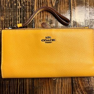 Coach Wallet w/ Wrist Strap